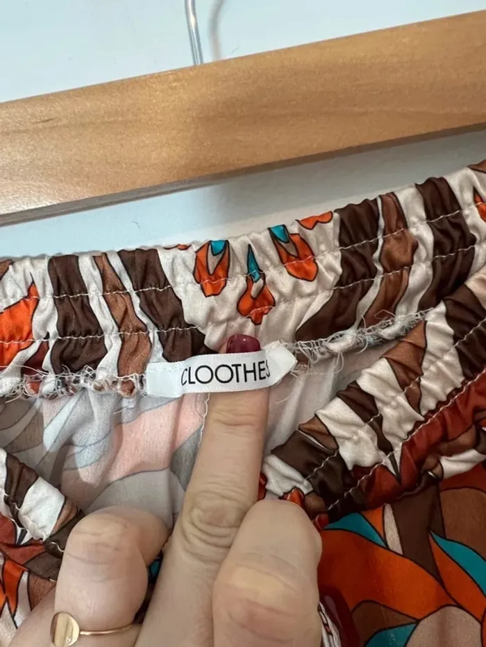 Pantalon motifs orange - photo numéro 6