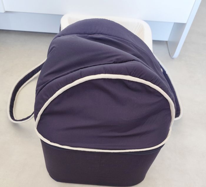 Couffin bébé bleu - photo numéro 4