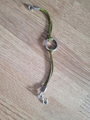 Bracelet cuir/argent