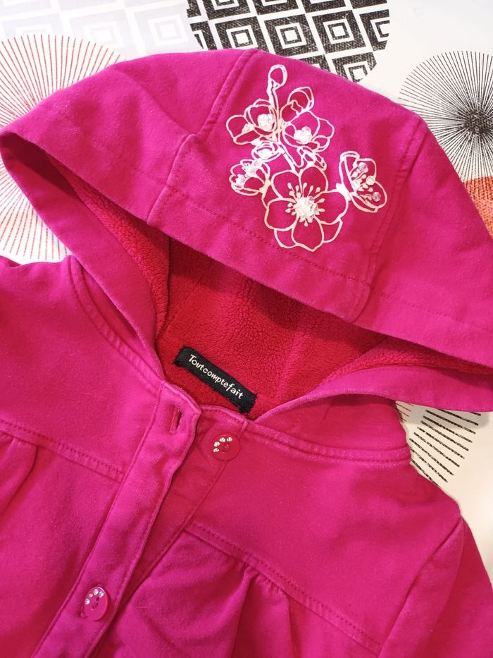 Veste gilet chaud fourré taille 6 ans - photo numéro 2