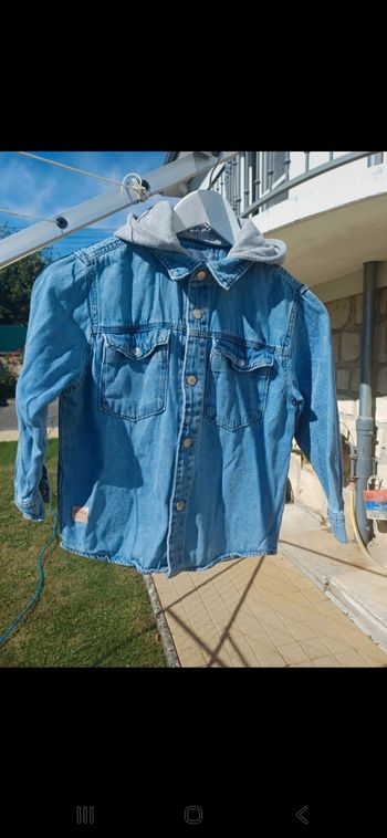 Chemise en jean Zara