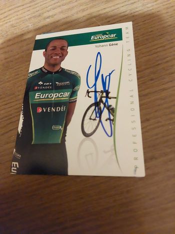 Coureurs cyclismes yohann gene 