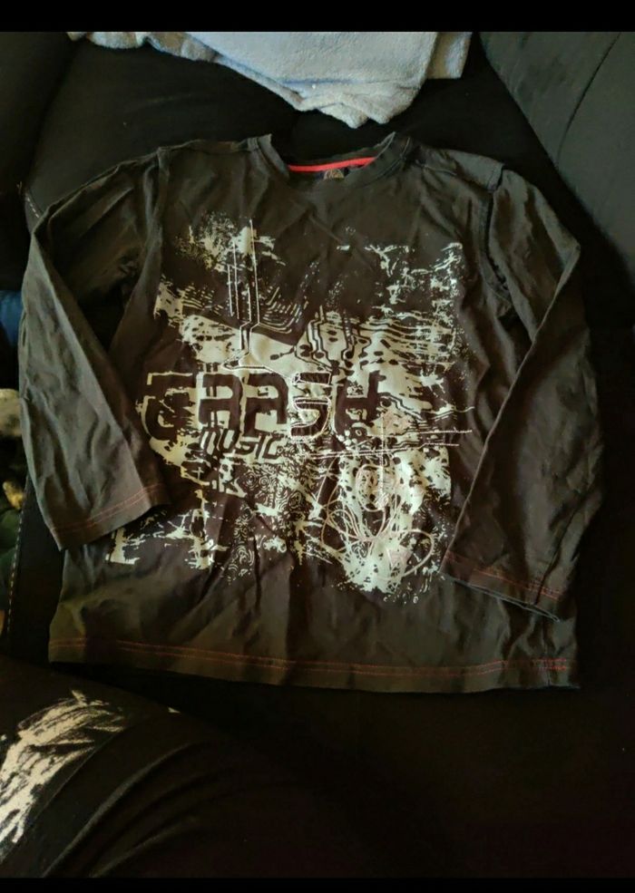 Tee-shirt manches longues garçon 1