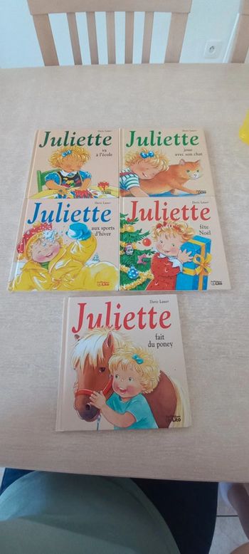 Lot 5 livres juliette