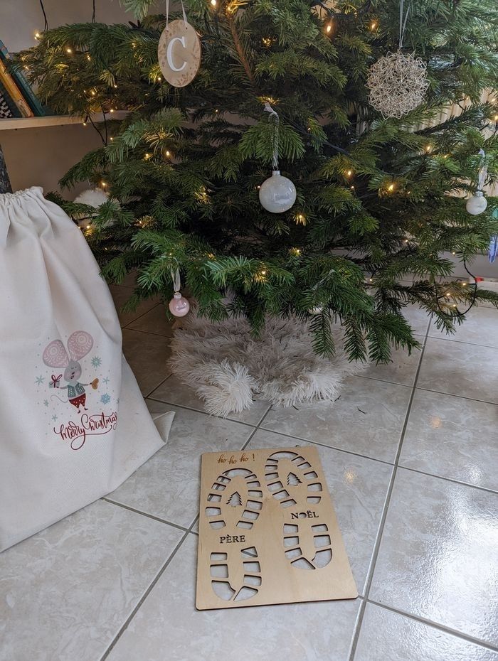 Empreinte du père Noël