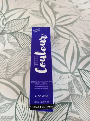 The Couleur crème de coloration permanente aloe vera Ducastel pro 100mL valeur 10€