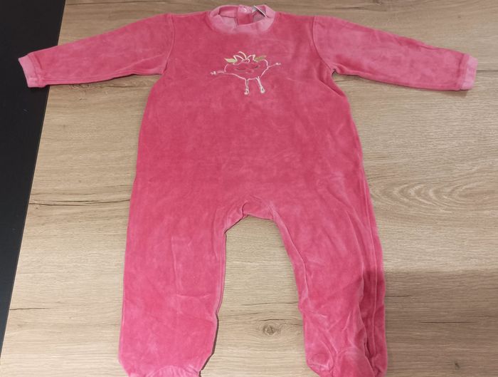 Grenouillère rose 23 mois