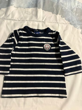 T shirt terre de marin 3 mois 