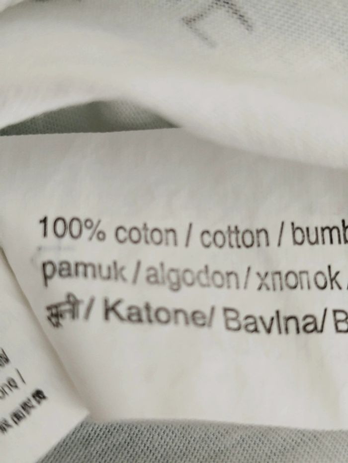 Tee-shirt manches longues blanc TAO taille 3 mois - photo numéro 4