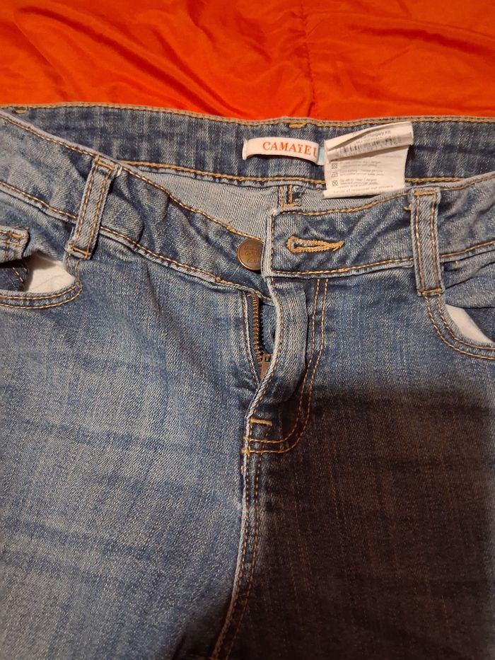 Jean femme taille 34 camaieu - photo numéro 3
