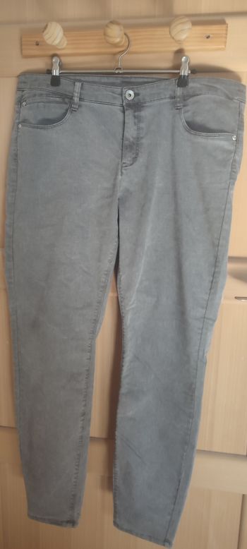 Jean gris, c&a taille 46