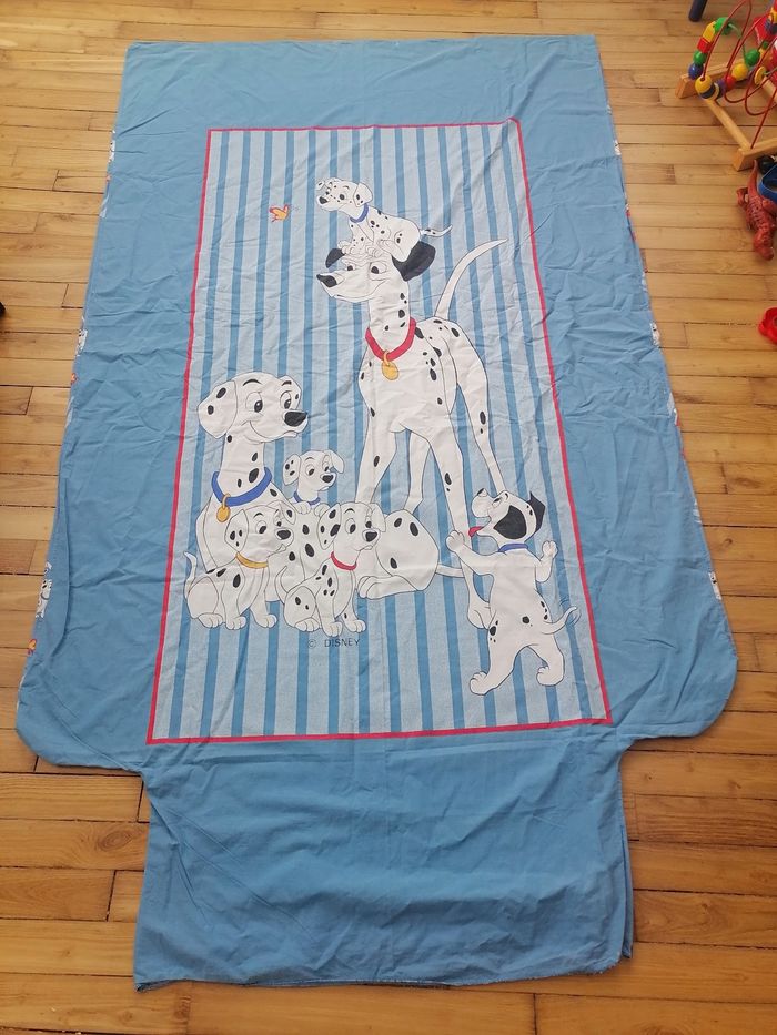 Housse de couette enfant vintage 101 Dalmatiens