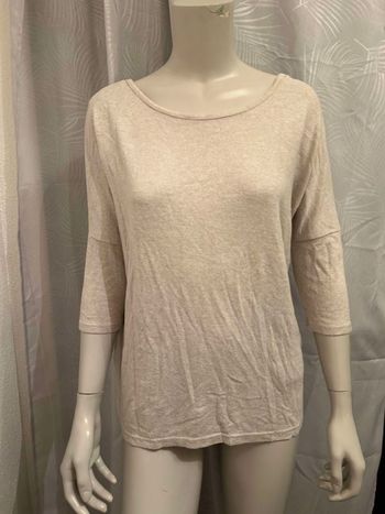 Pull manches 3/4 beige Pimkie L 40