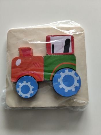 Puzzle tracteur play tive