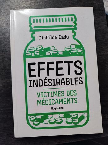 Livre effet indésirable victimes des médicaments