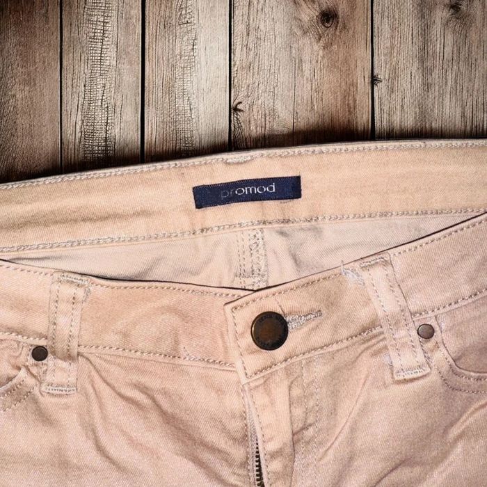 🌸 Pantalon / Jean abricot pailleté promod - Taille 38 🌸 - photo numéro 4