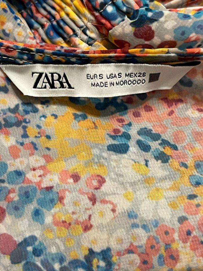 Robe fleurie Zara 36 - photo numéro 10