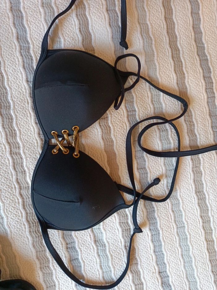 Maillot de bain noir t.36 neuf - photo numéro 2