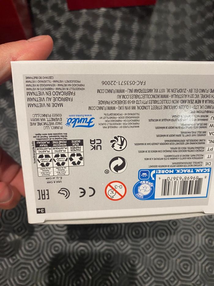 Figurine disney funko pop sulley monstre et compagnie se - photo numéro 2