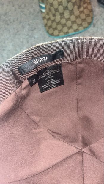 Casquette Gucci bande rare 