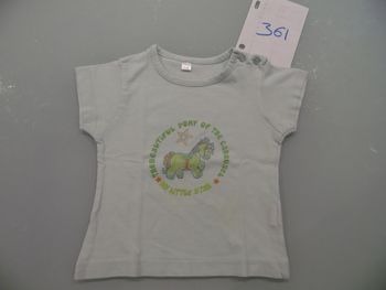 t-shirt manche court 12 mois