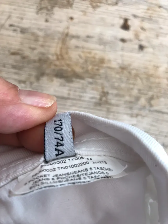 Jeans blanc Trussardi - photo numéro 6