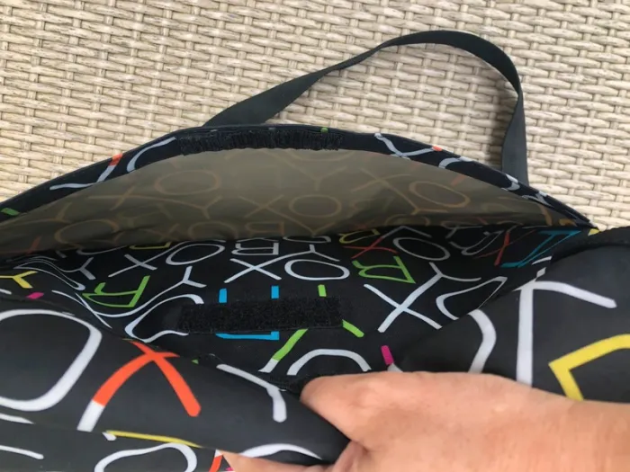 Roxy Sacoche ordinateur laptop bag monogram black with Roxy logo - photo numéro 16