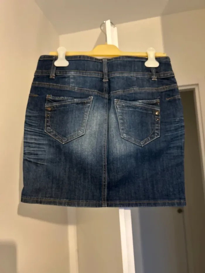 Jupe Jeans délavé - photo numéro 2