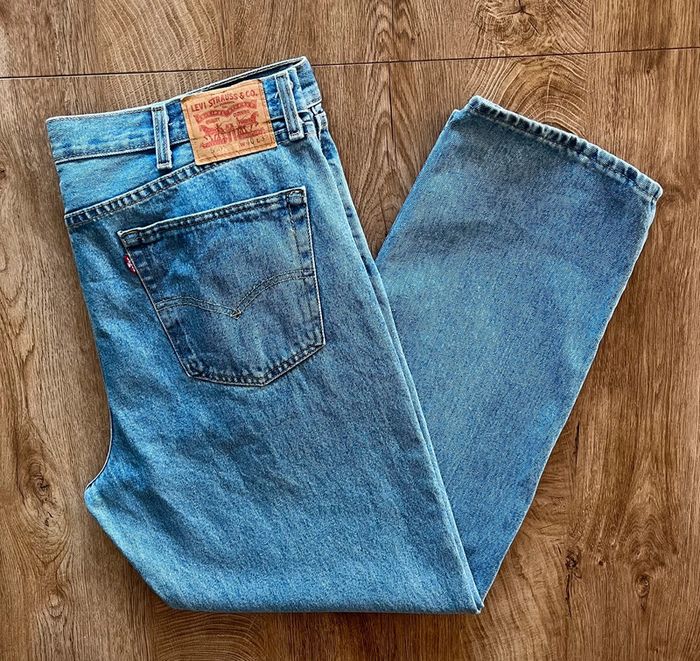Jean/pantalon bleu clair Levi's 550 pour homme, taille : W 40 L 32 (50 taille française) - photo numéro 2
