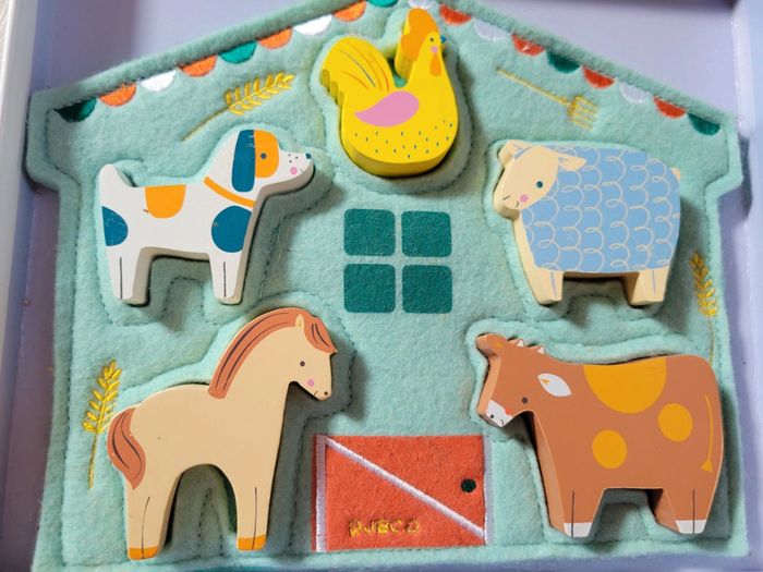 Lot 3 puzzles djeco +12m - photo numéro 5