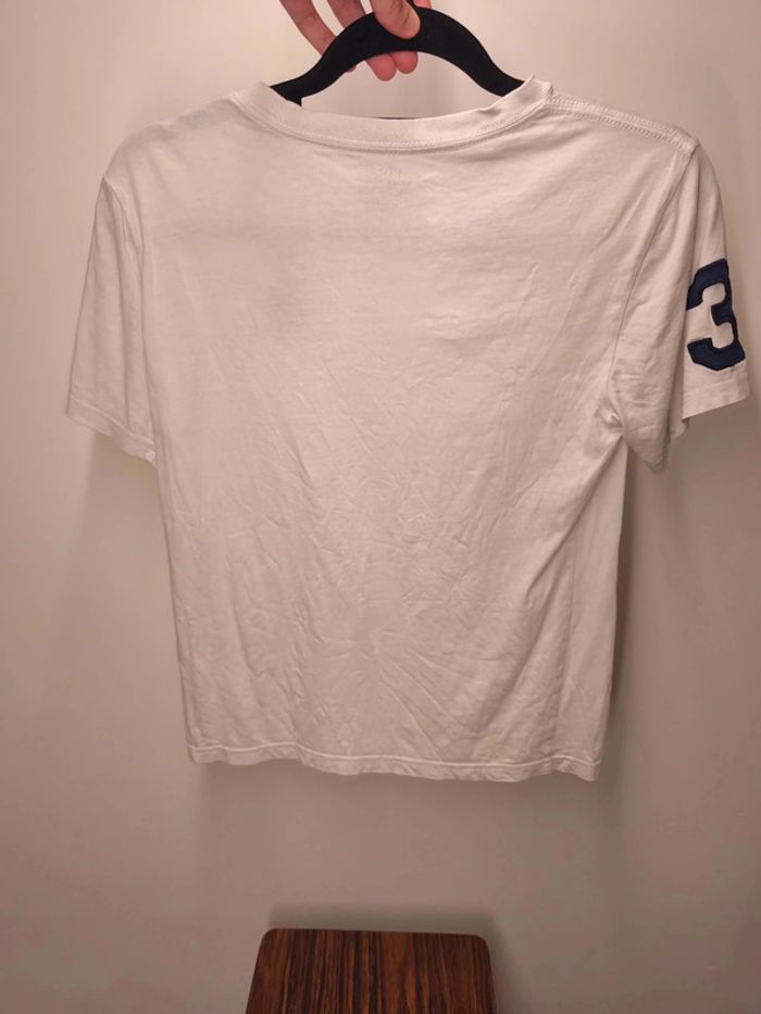 T-shirt Ralph Lauren Enfant Taille M Blanc - photo numéro 2