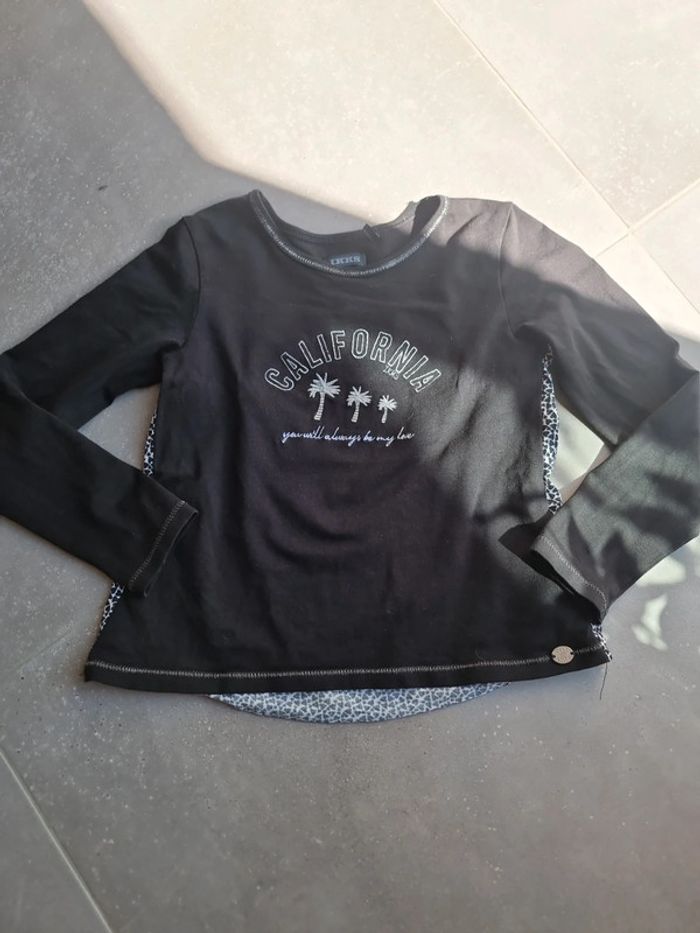 Tee-shirt manches longues ikks 6 ans