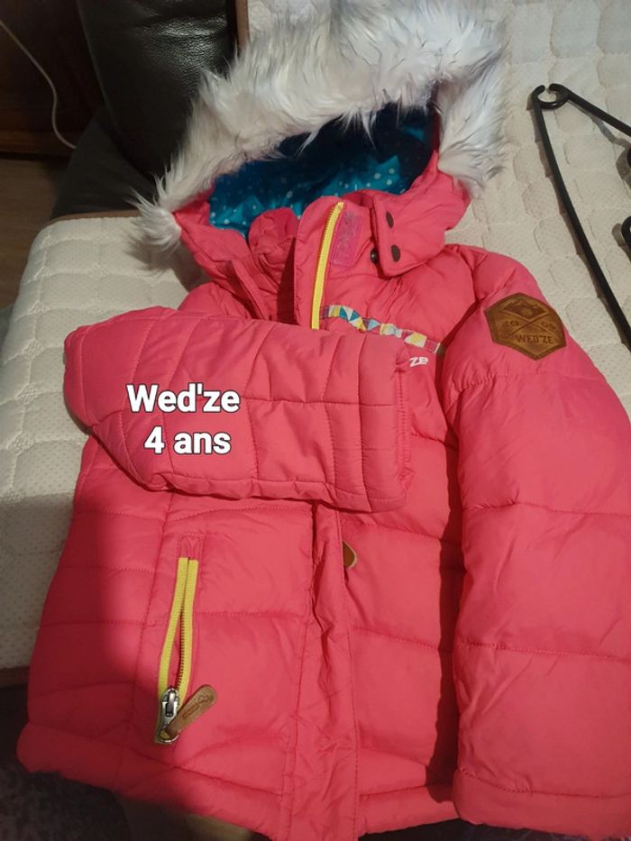 Anorak Doudoune fille 4 ans Wed'ze