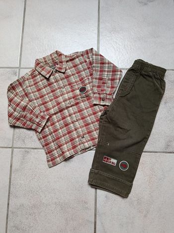 Ensemble chemise et pantalon