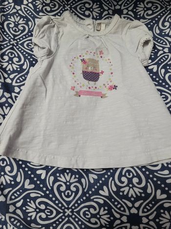 Tee-shirt été bébé 1 mois