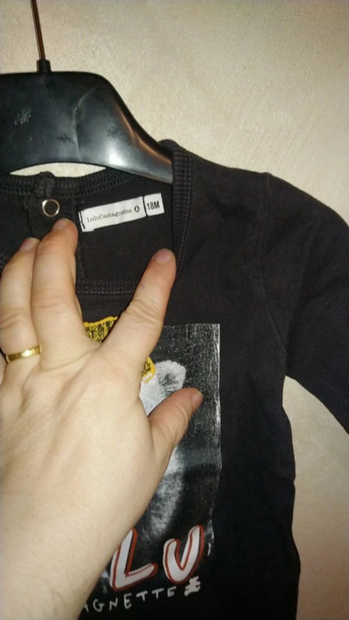 Superbe tee shirt manches longues 18 mois Lulu Castagnette - photo numéro 5