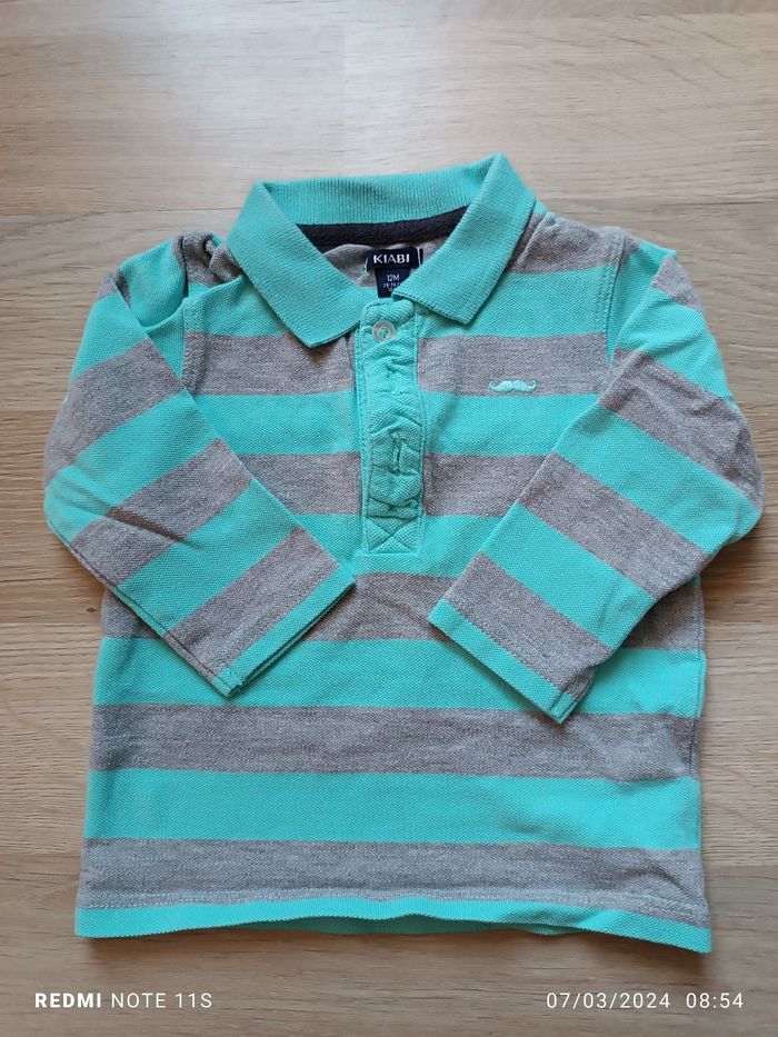 Polo manches longues