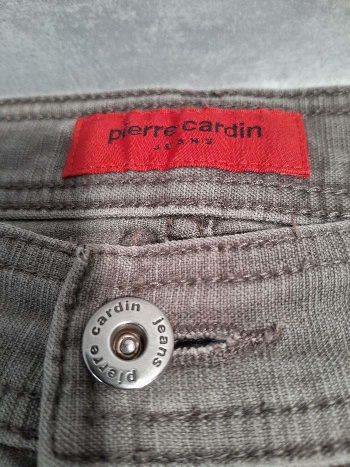 ​👖: Jean/Pantalon Homme Pierre Cardin - Lin & Coton - marron - W36 L34 (T. 54) - photo numéro 4