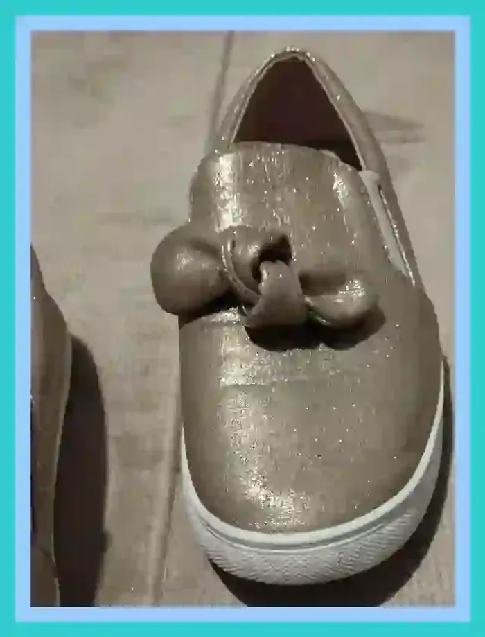 Ballerine dorée pailletée fille pointure 35  7563442709 - photo numéro 4