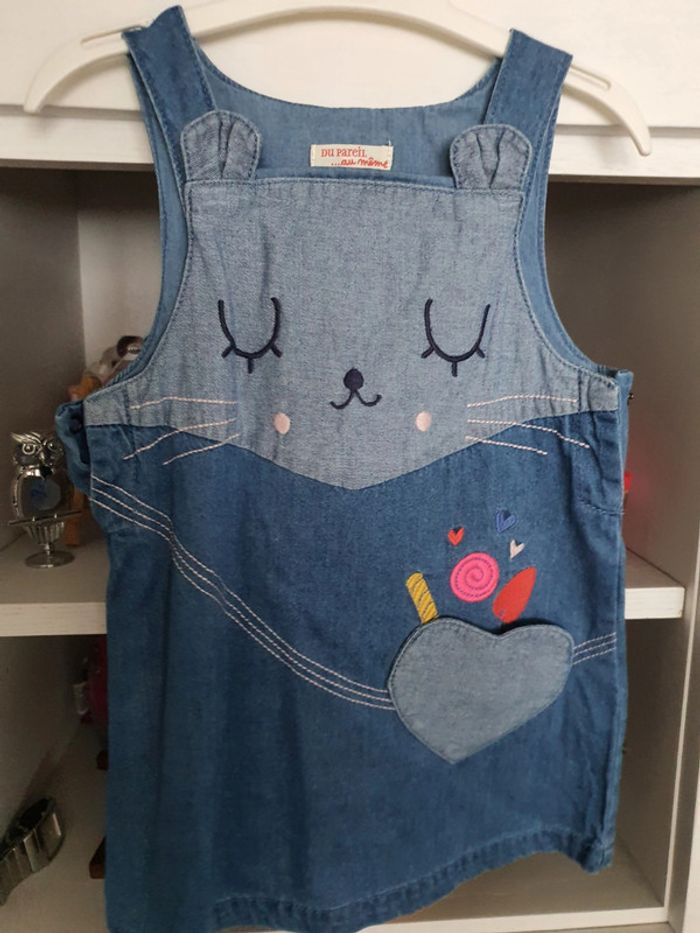 Robe dpam en jean 2 ans