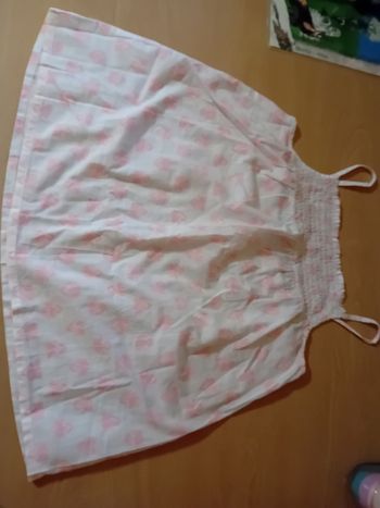 Débardeur rose à motif