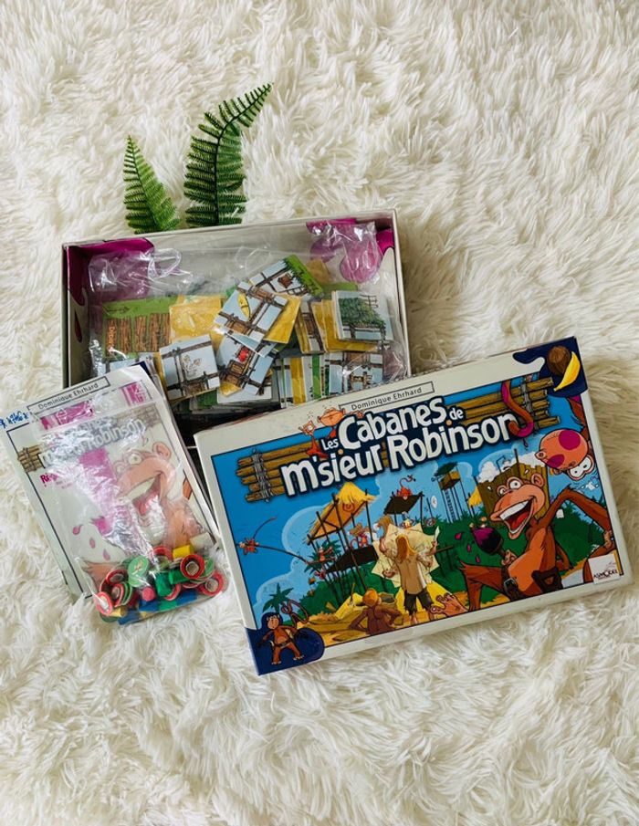 Jeu les cabanes de M’sieur Robinson Asmodee