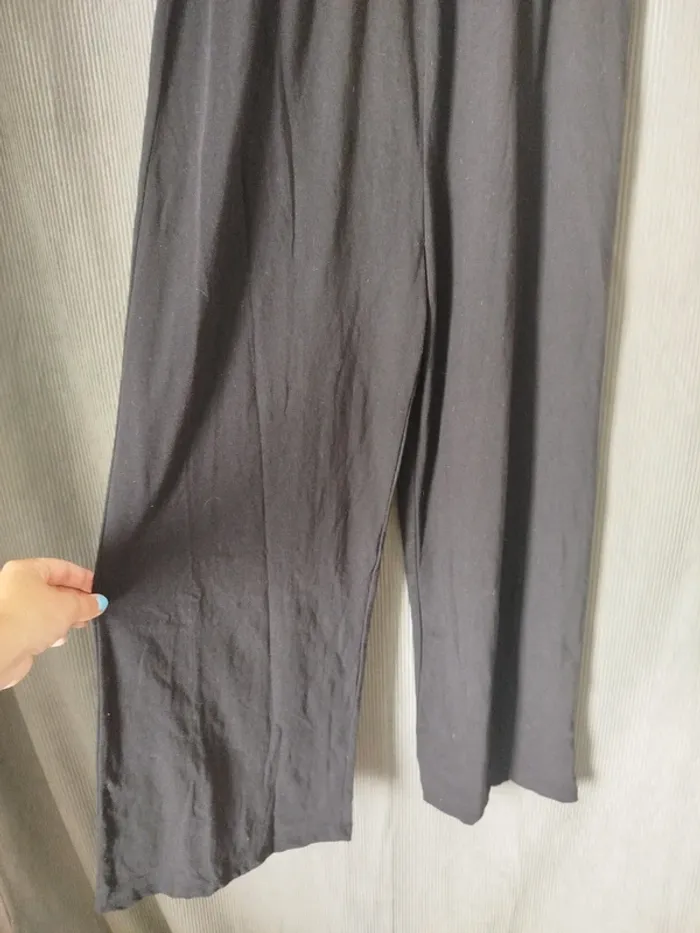 Pantalon large - haut sans manches femme - Combinaison - photo numéro 3