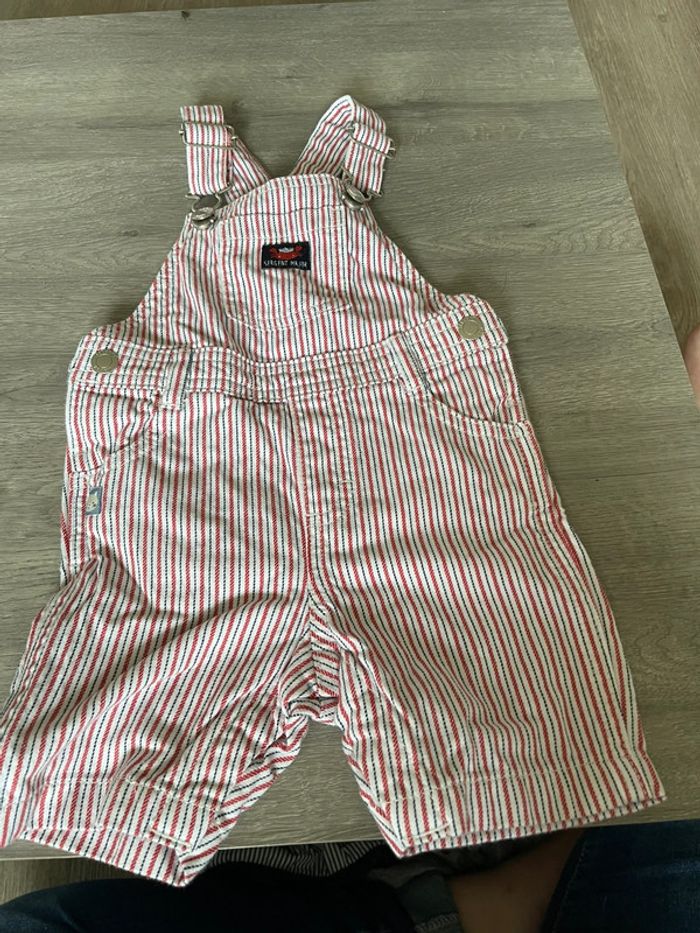 Salopette short taille 9