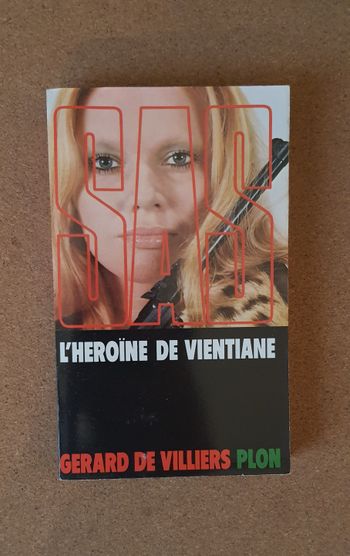 Livre "SAS L'héroine de vientiane"