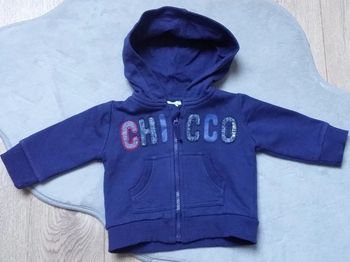 veste / gilet à capuche chicco 3 mois neuf jamais porté