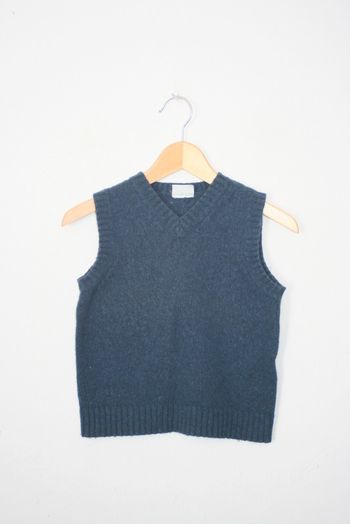 Pull Rocky sans manche col V taille petit M