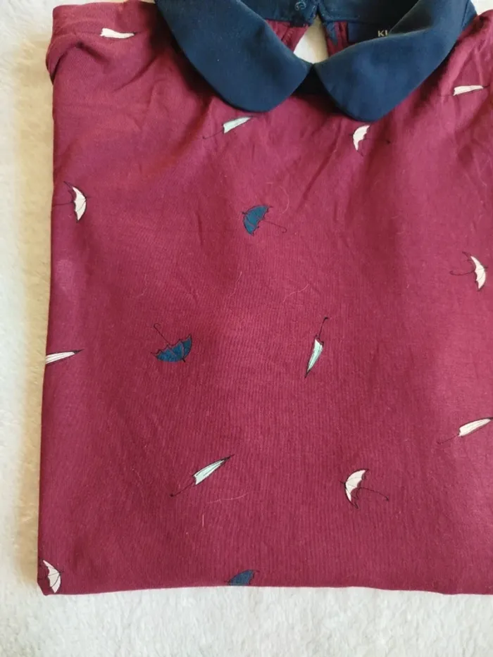 T-shirt/blouse manches longues Kiabi taille M - photo numéro 3