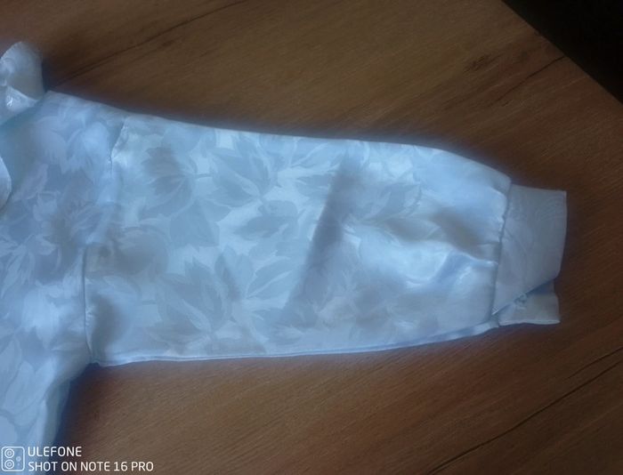 Chemise chemisier manche longues de baptême 4 ans - photo numéro 4