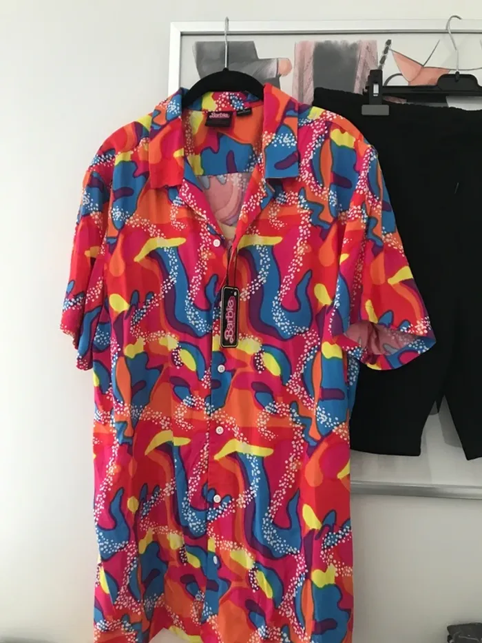 Ensemble chemise XL Ken et short L H&M et Barbie the movie - photo numéro 6